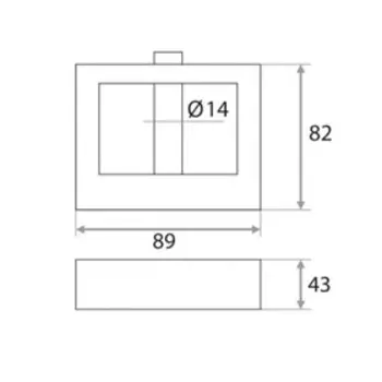 Замок навесной BC-KD-10-90
