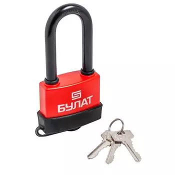 Замок навесной "Булат" ВС 1-П67-01 ПЛ всепогодный, d=12 мм