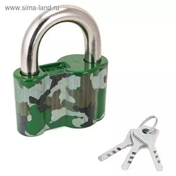 Замок навесной "Чебоксары" ВС 2-60 "милитари"