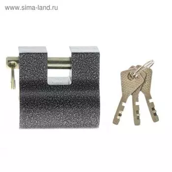 Замок навесной "Сибртех" ЗН2-8, 60 мм