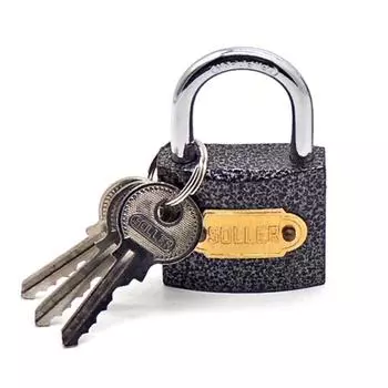 Замок навесной SOLLER, 364-38HG, глянцевый