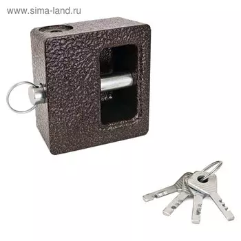 Замок навесной "СТАНДАРТ" Россия ВС2-10С, d=14 мм