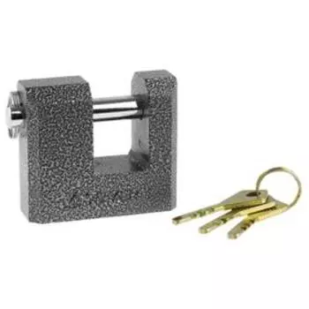 Замок STAYER MASTER навесной, П-образн. металл. корпус, с закаленной дужкой, в коробке, 70 мм 5457