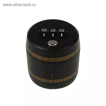 Замок сувенирный кодовый для бутылки, черный