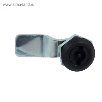 Замок врезной "АЛЛЮР" 705 В, Ф-образный ключ, без ключей, черный