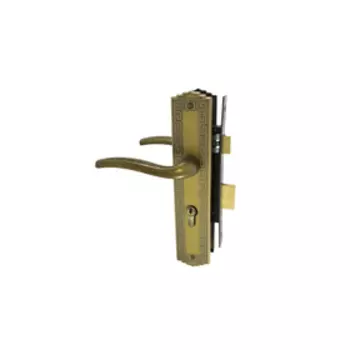 Замок врезной "АЛЛЮР" АРТ ЗВ4-70.06 OB, с ручками, цвет старинная бронза