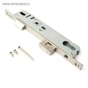 Замок врезной б/руч Апекс 7000-25-NI, цвет никель, 25 мм б/о под ц/м, м/о 92 мм