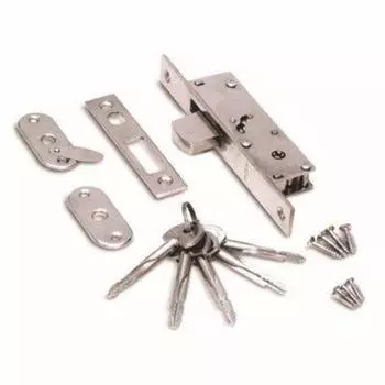 Замок врезной б/руч. Апекс 71-K-CR, цвет хром, 5кл.