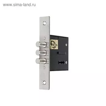 Замок врезной Балашиха ЗВ8 852.1.0 5 кл. трехриг. б/о, б/руч