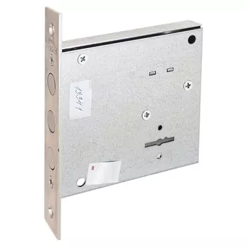 Замок врезной без ручек "Эльбор" Кремень 1.04.02.3К, 3 кл., цвет цинк