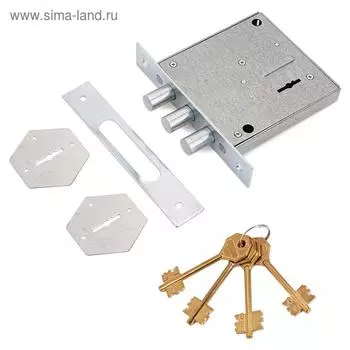 Замок врезной без ручек «Симеко» БИФ 00094