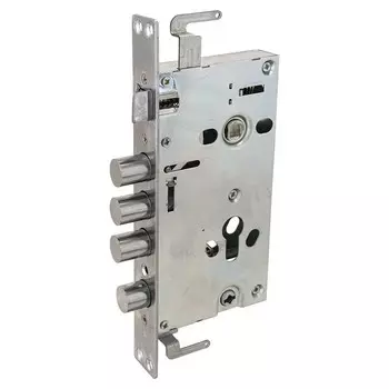 Замок врезной без ручек "Стандарт" ЗВ1-08A-B СТ без ц/мех.б/о для кит.металл.дверей
