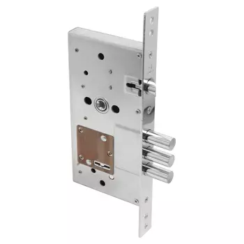 Замок врезной БУЛАТ ЗВ9-8.60.85.3(16).08, б/о, б/накл, 5 ключей, хром