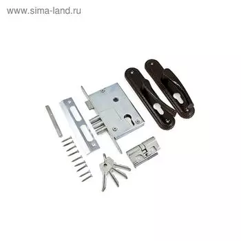 Замок врезной Димитровград «Омега» ЗВ4.2-01, цилиндровый, м/о 55 мм, с/руч