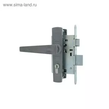 Замок врезной Димитровград «Зенит» ЗВ4-3.01, м/о 55 мм, с/руч, бриллиант