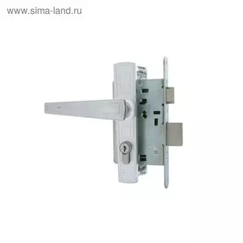 Замок врезной Димитровград «Зенит» ЗВ4-3.01, м/о 55 мм, с/руч, цвет хром