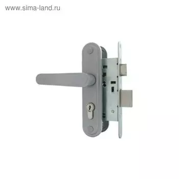 Замок врезной Димитровград «Зенит» ЗВ4-3.03, м/о 55 мм, с/руч, бриллиант