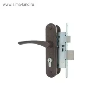 Замок врезной Димитровград «Зенит» ЗВ4-3.07, м/о 55 мм, с/руч, цвет медь