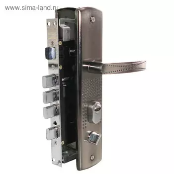 Замок врезной MARLOK ЗВ-7.02 ОР ДКД, в комплекте с ручками, левый