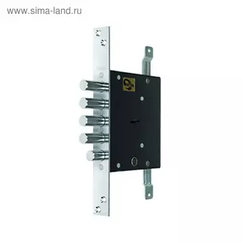 Замок врезной «МЕТТЭМ» ЗВ8 142.1.0 (ЗВСП-2ТЗД), б/о, 4 ригеля, 16 мм