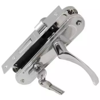 Замок врезной TRODOS 61/76 CP , цвет хром