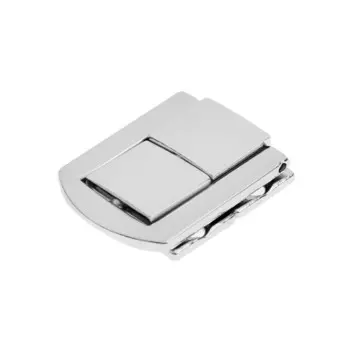 Замок-защелка на ящик ZM01, 3.22.5 см, цвет хром, 4 шт. TMP