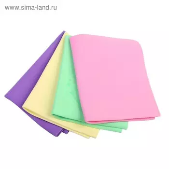 Замша протирочная TORSO 4030 см, МИКС