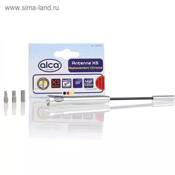 Запасной универсальный антенный стержень M4, M5 и M6, XS, хром ALCA