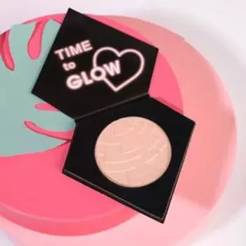 Запечёный хайлайтер для естественного сияния кожи Llamazing!