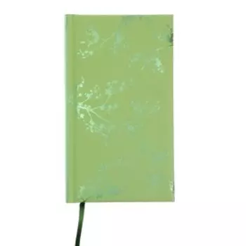 Записная книжка А6+, 120 листов "Цветы", твёрдая обложка с поролоном, матовая ламинация, тиснение фольгой, тонированный блок 80 г/м2