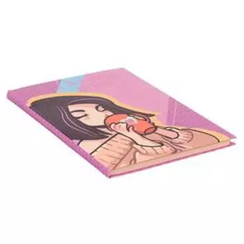 Записная книжка А6+, 48 листов, «Личный дневник», интегральная обложка, матовая ламинация, тиснение фольгой, блок 80 г/м²