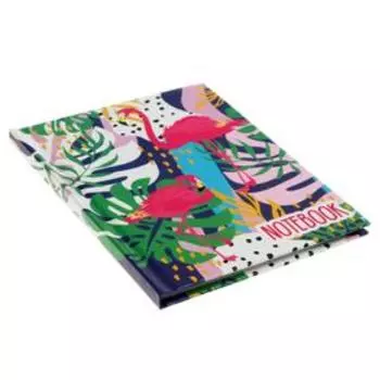 Записная книжка, А6, 48 листов, в линейку, "Экзотика", твёрдая обложка, ламинация голографической плёнкой, блок 65 г/м²