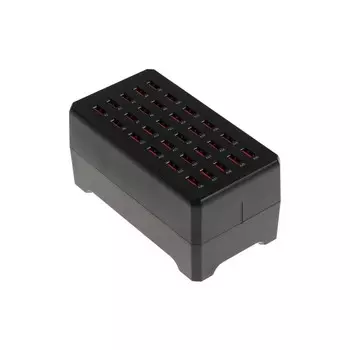 Зарядная станция WT268, 30 USB, 150 Вт, чёрная