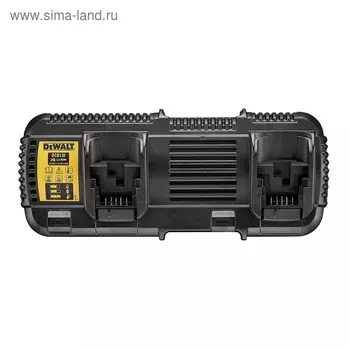 Зарядное устройство DeWalt DCB132-QW, 10.8/14.4/18/54 В, Li-Ion, слайдер, для 2 АКБ