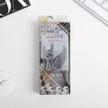 Зарядное устройство Energy and drive, 8000 mAh, 14,5 х 6,9 см