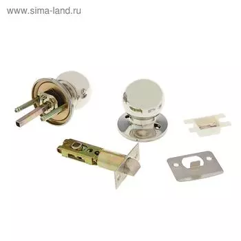 Защелка "АЛЛЮР" 5560 PS CP, пустая, цвет хром