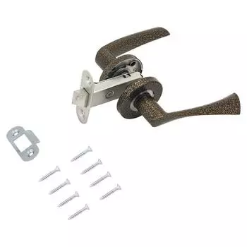 Защелка дверная Д-град "Зенит" ЗЩ2.07, цвет бронза