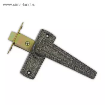 Защелка дверная Димитровград "Зенит" 2.01, цвет серебро