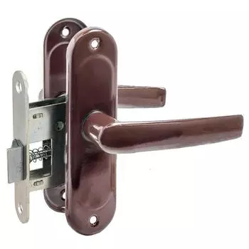 Защелка дверная "Птимаш" ЗЩ1.45, коричневый