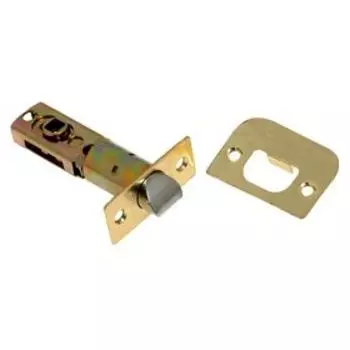 Защелка "Фабрика Замков" 6072 PB BK, цвет латунь