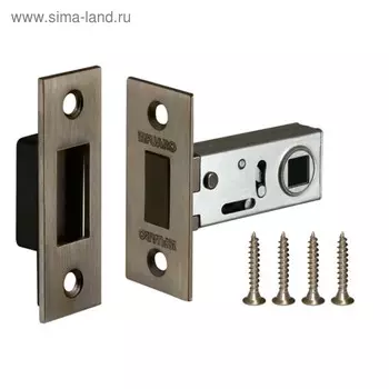 Защелка врезная Fuaro MAGNET M12-50-25 AB, цвет бронза