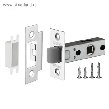 Защелка врезная Fuaro PLASTIC P12-45-25 CP, цвет хром