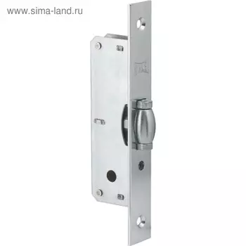 Защелка врезная KALE 155/B, 35 мм, ролик, цвет хром