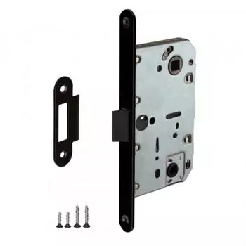 Защелка врезная PL96WC-50 BL, черный