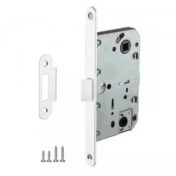 Защелка врезная PL96WC-50 WH, белый