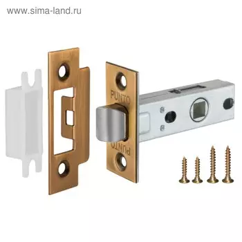 Защелка врезная Punto L45-8 CF, цвет кофе