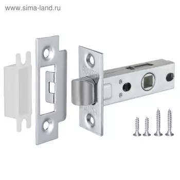 Защелка врезная Punto L45-8 CP, цвет хром