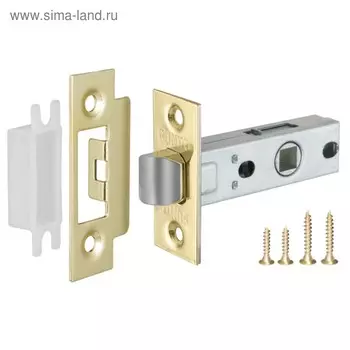 Защелка врезная Punto L45-8 GP, цвет золото