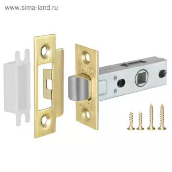 Защелка врезная Punto L45-8 SG, цвет матовое золото