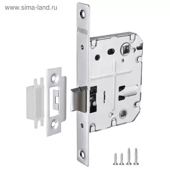 Защелка врезная Punto L72-50 CP, цвет хром